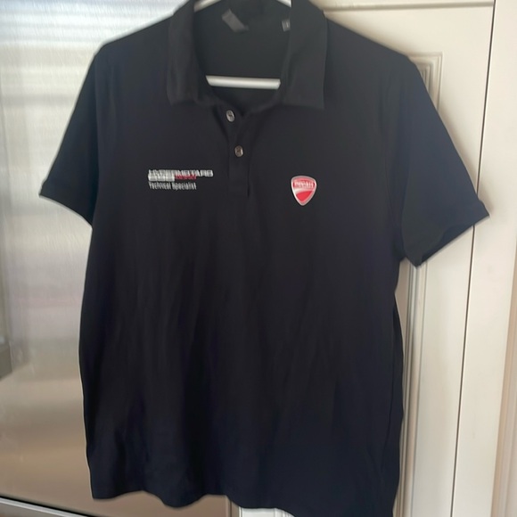 Ducati men’s black T-shirt, size large - Picture 2 of 4